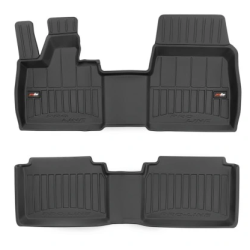 Car rubber floor mats black BMW i3 (2013-...) 3D FROGUM