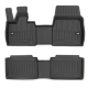 Car rubber floor mats black BMW i3 (2013-...) 3D FROGUM