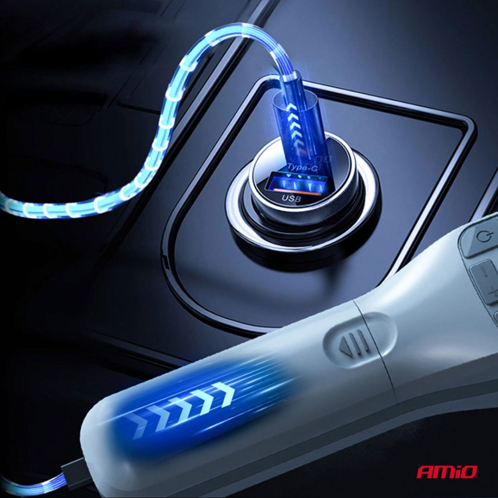 Electric air compressor AMIO ACOMP-19 40W 03689