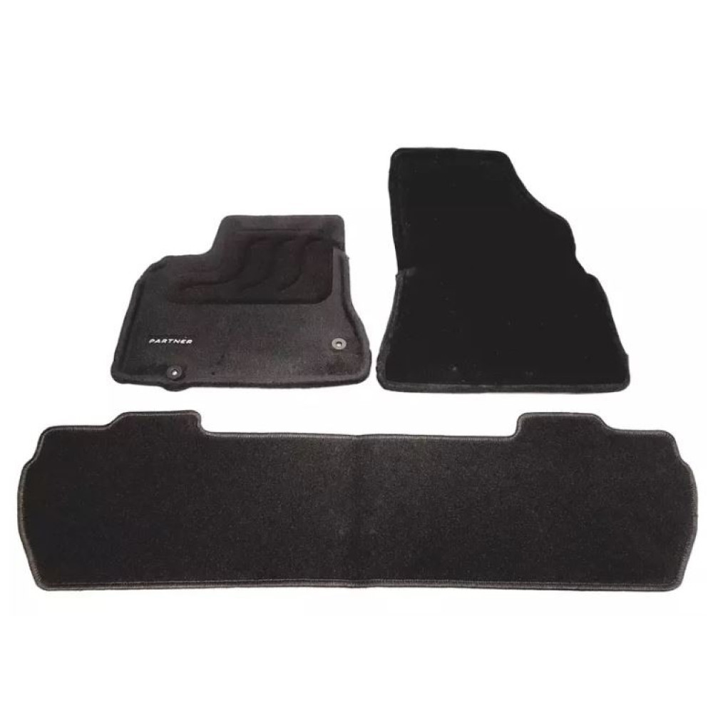 Car OEM textile mats PEUGEOT PARTNER II (2008-2018) 1609072780