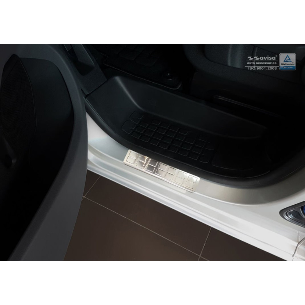 Chrome side step pads CITROEN SPACETOURER/PEUGEOT TRAVELLER (2pcs.)(2016-...) 2/16301