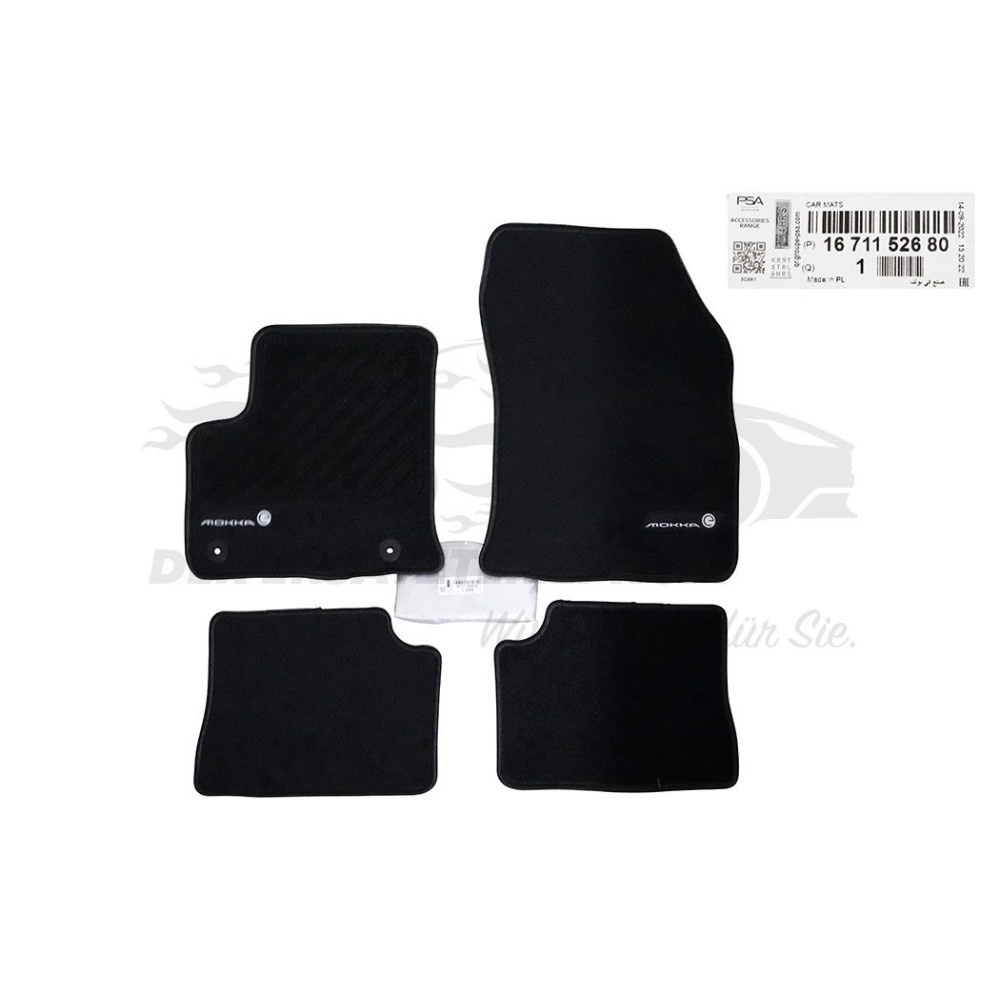 Car OEM textile mats OPEL E-MOKKA II (2021-...) 1671152680