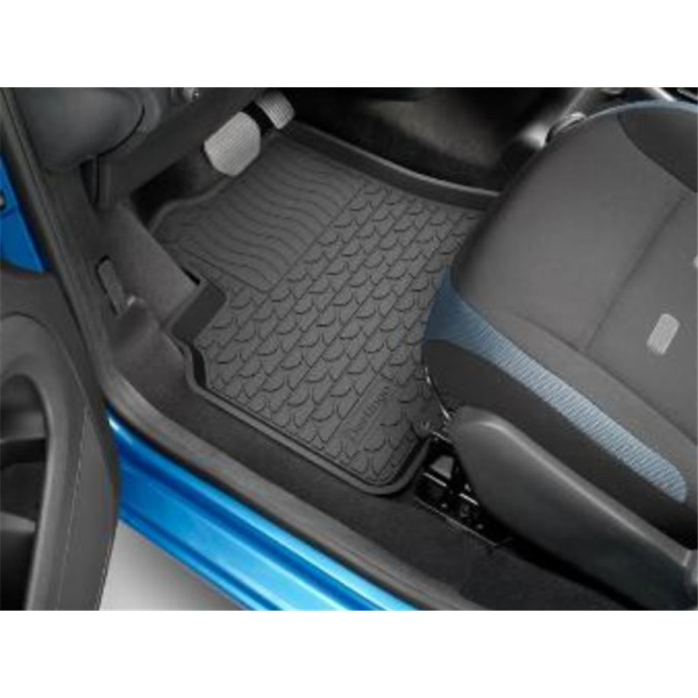 Car OEM rubber mats CITROEN BERLINGO II (2 pcs.)(2008-2018) 1609351180