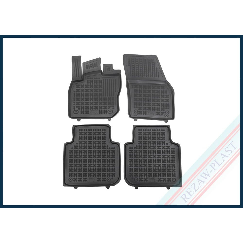 Alfombrillas de goma para coche SKODA KODIAQ II (2024-...) negras 200219