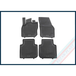 Car rubber floor mats black SKODA KODIAQ II (2024-...) 200219