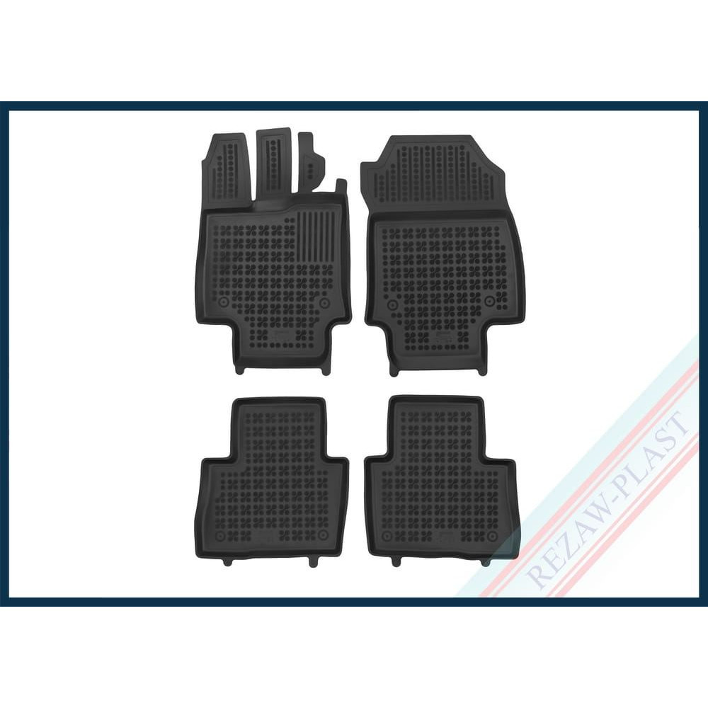 Car rubber floor mats black LEXUS NX II (2022-...) 202414