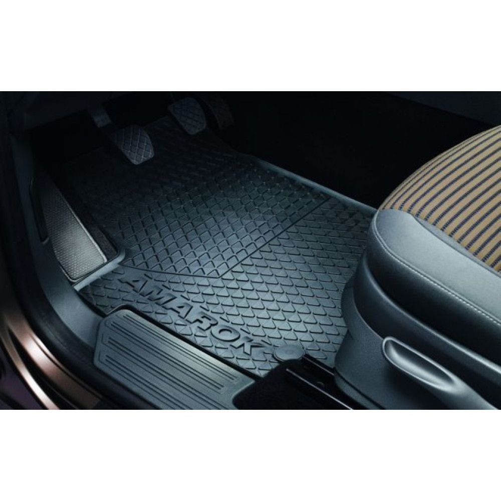 Car OEM rubber mats front VW AMAROK (2009-2023) 2H1061501041