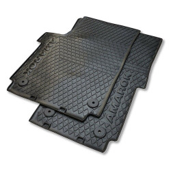 Alfombrillas de goma delanteras OEM para VW AMAROK (2009-2023) 2H1061501041