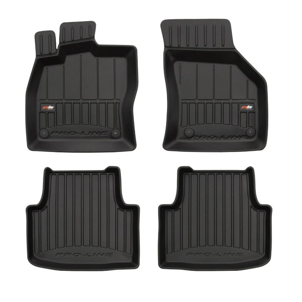 Car rubber floor mats black CUPRA FORMENTOR PRE-FACELIFT (2020-2024) 3D FROGUM