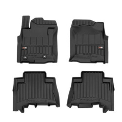 Car rubber floor mats black TOYOTA LAND CRUISER 150 (2009-...) 3D FROGUM