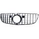 Front grill MB GLS-class X166 BLACK GLOSS & CHROME (2015-2019) 40078