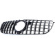 Front grill MB GLS-class X166 BLACK GLOSS & CHROME (2015-2019) 40078