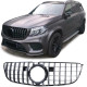 Front grill MB GLS-class X166 BLACK GLOSS & CHROME (2015-2019) 40078