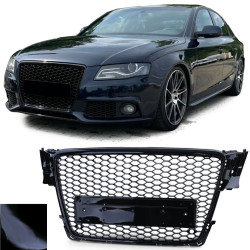 Parrilla delantera AUDI A4 B8 Negro Brillo (2008-2012) 40313