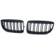 Front grills black matt BMW 3 E90/E91 Pre-facelift Matte Black (2005-2008) 40427
