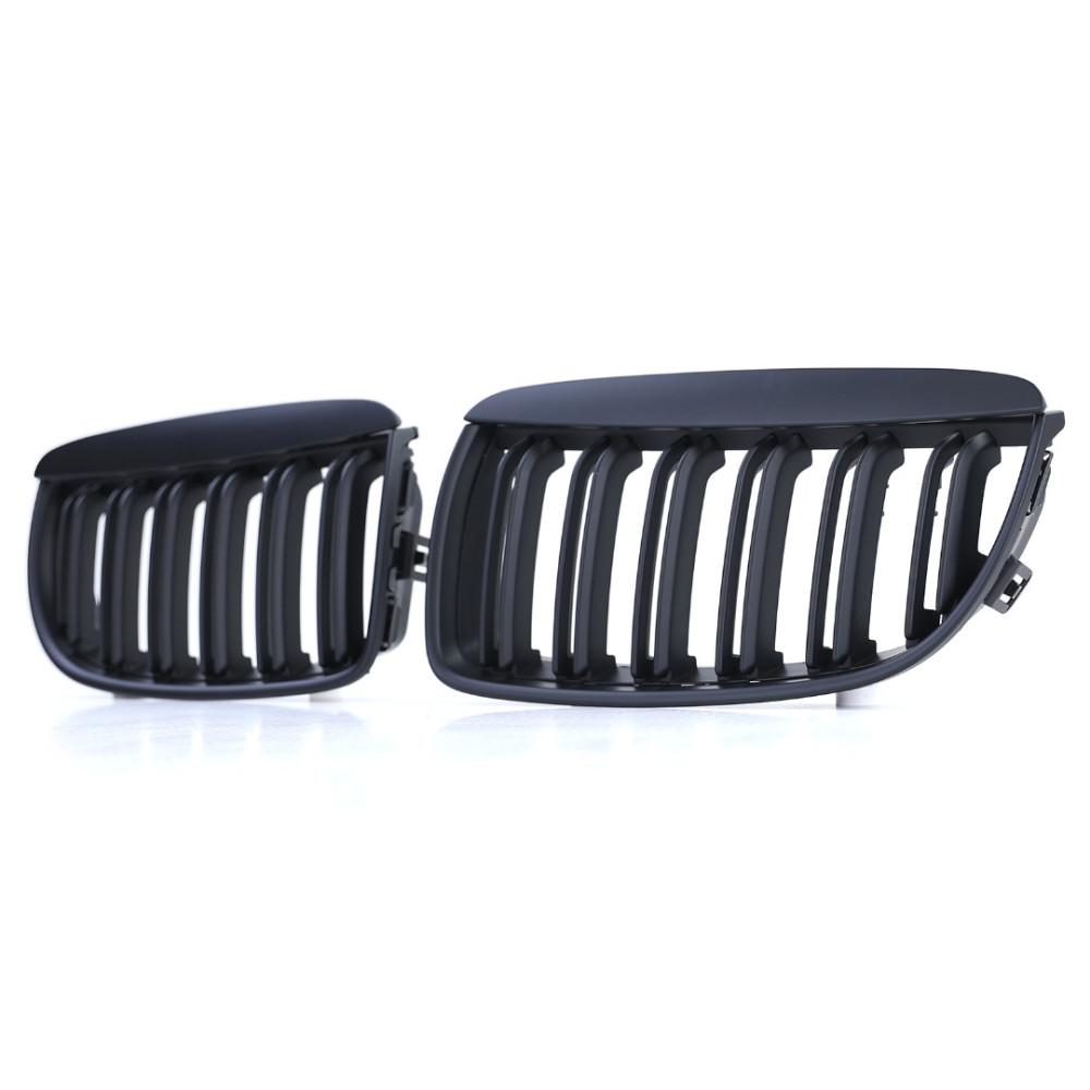Front grills black matt BMW 3 E90/E91 Pre-facelift Matte Black (2005-2008) 40427
