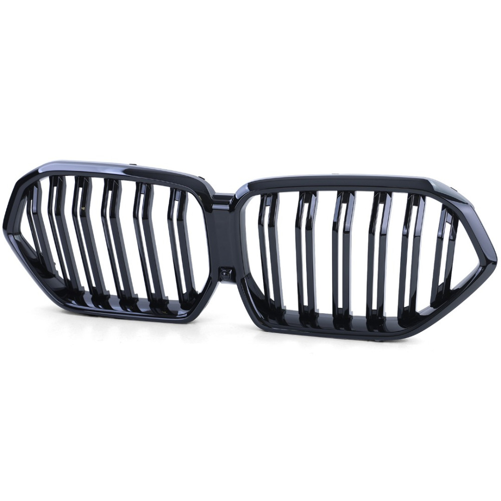 Front grill black gloss BMW X6 G06 Double Stripe Piano Black Gloss (2019-...) 40817