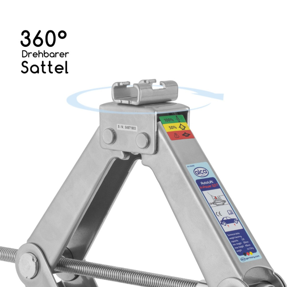 Scissor jack ALCA *AutoLift X-Power* 2T 436200