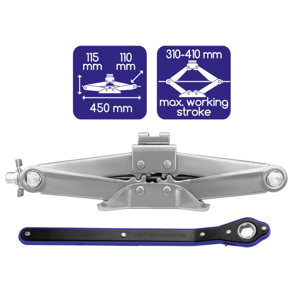 SCISSOR JACK ALCA *AUTOLIFT RATSCHET* 2.0T 436700