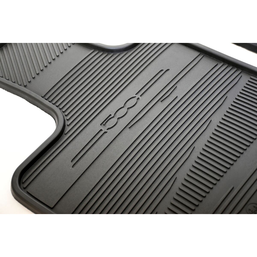 Car OEM rubber mats FIAT 500e Electric (2020-...) 50290341