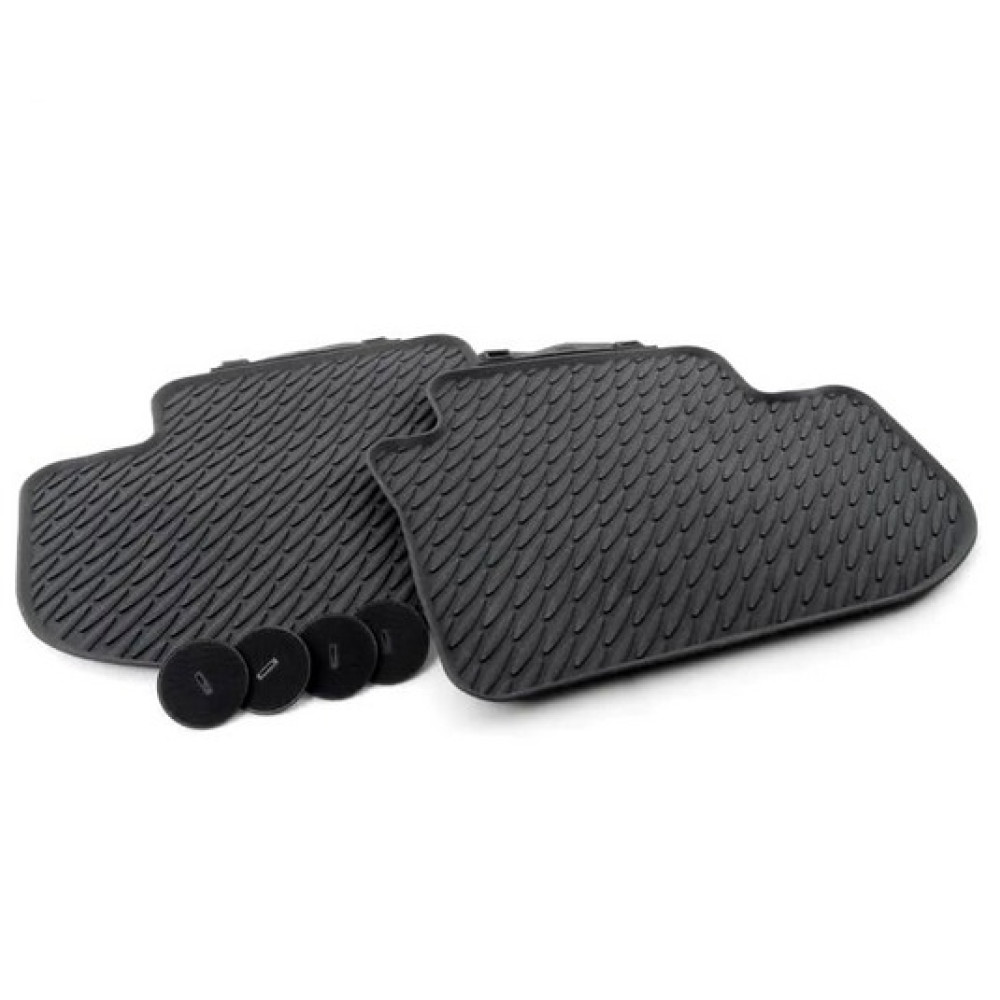 Car OEM rubber mats rear BMW 6 Serie F06 Grand Coupe (2012-...) 51472210729