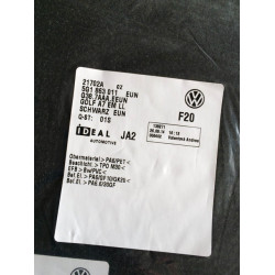 Car OEM textile mats VW GOLF 7 (2012-2019) 5G1863011EUN