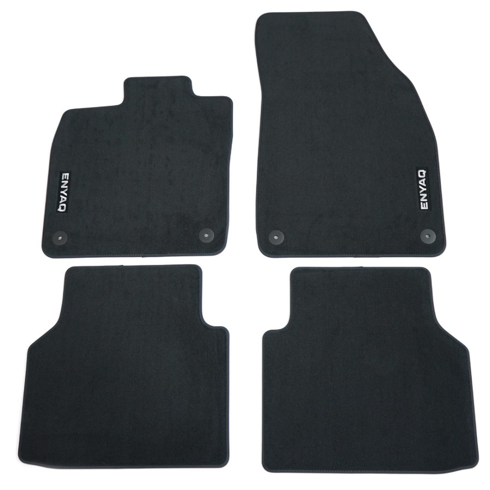 Car OEM textile mats SKODA ENYAQ (2021-...) VAG 5LG061404