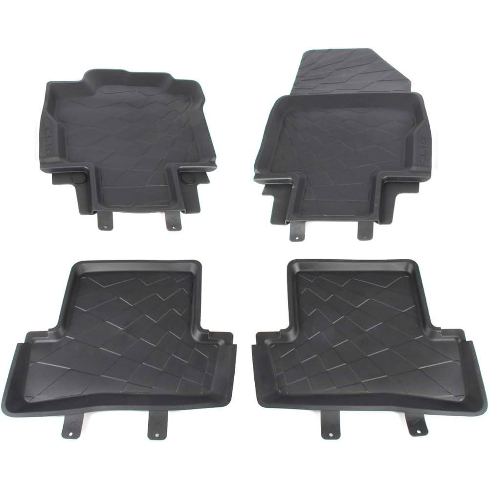 Car OEM rubber mats RENAULT CLIO IV (2012-2019) 8201657256