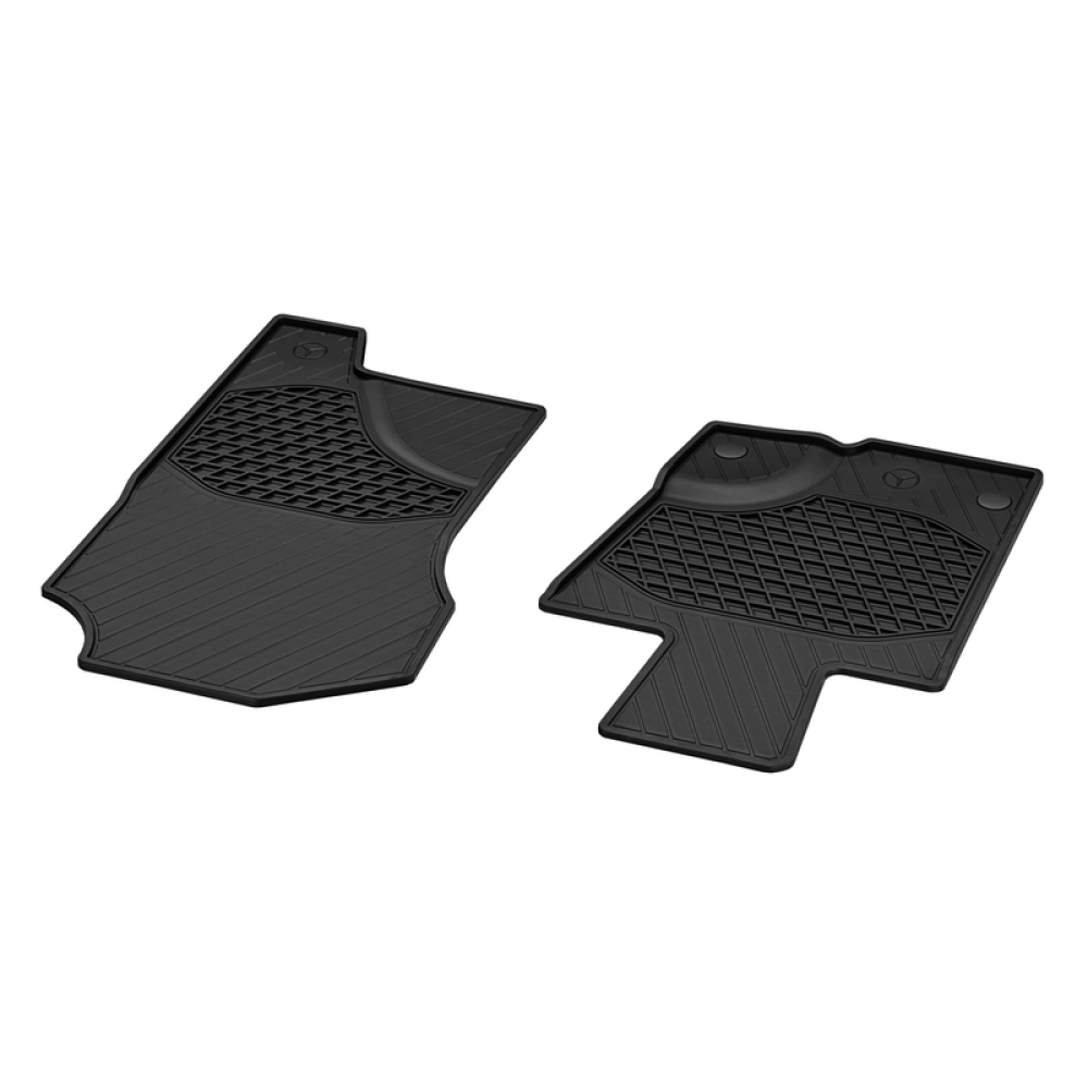 Car OEM rubber mats front MB X-class (2017-...) A47068017009G33