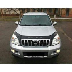 Deflector de capó negro TOYOTA LAND CRUISER 120 (2002-2009) TYA24