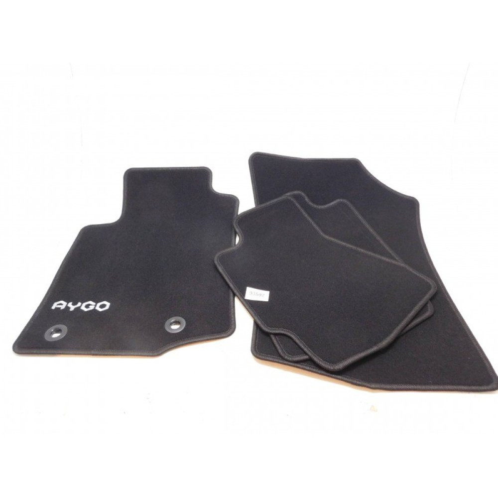 Car OEM textile mats TOYOTA AYGO II (2014-...) TOYOTA PZ41090353HA