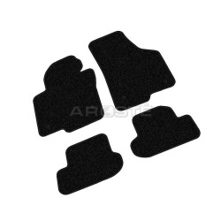 Alfombrillas textiles negras para coche VOLKSWAGEN BEETLE (2012-...) ECONÓMICAS