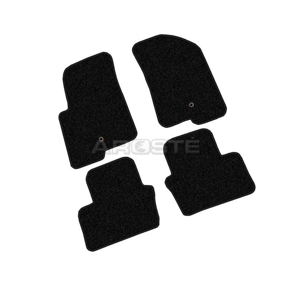 Car textile mats black DODGE CALIBER (2006-2010) ECONOMIC