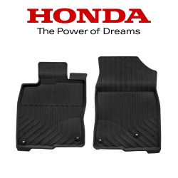Alfombrillas de goma delanteras OEM para Honda Civic (2017-2022) 08P18TEA610A