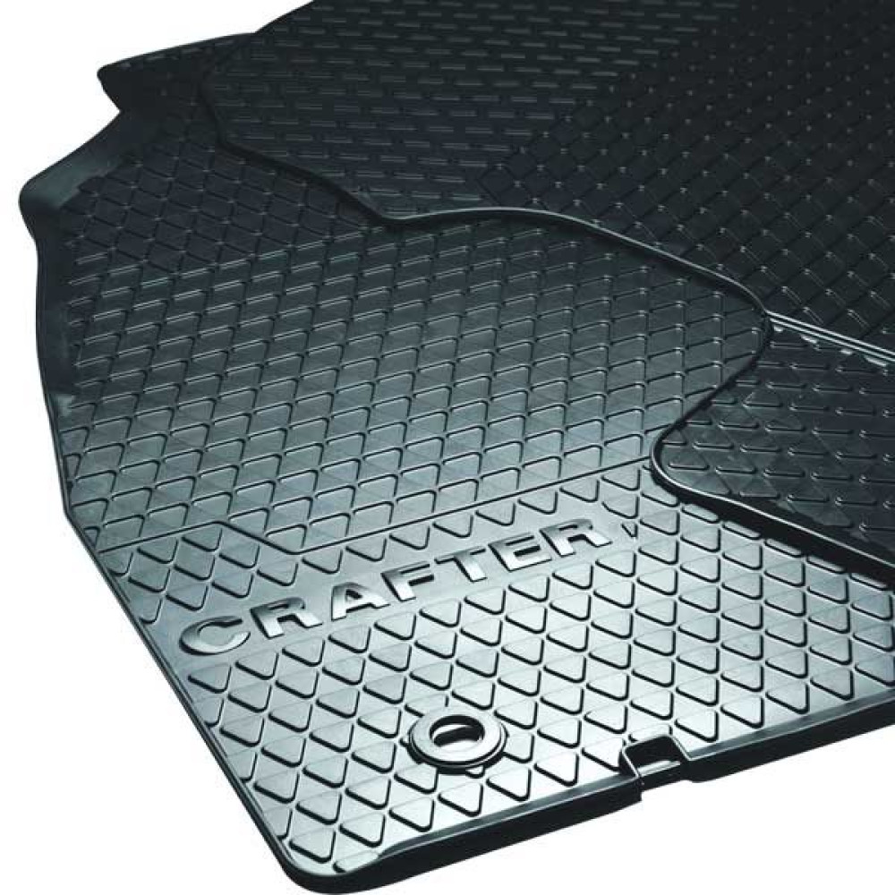 Car OEM rubber mats VW CRAFTER (2006-2016) 2E1061501041