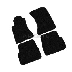 Alfombrillas textiles negras para coche SUBARU FORESTER (1998-2003) ECONÓMICAS