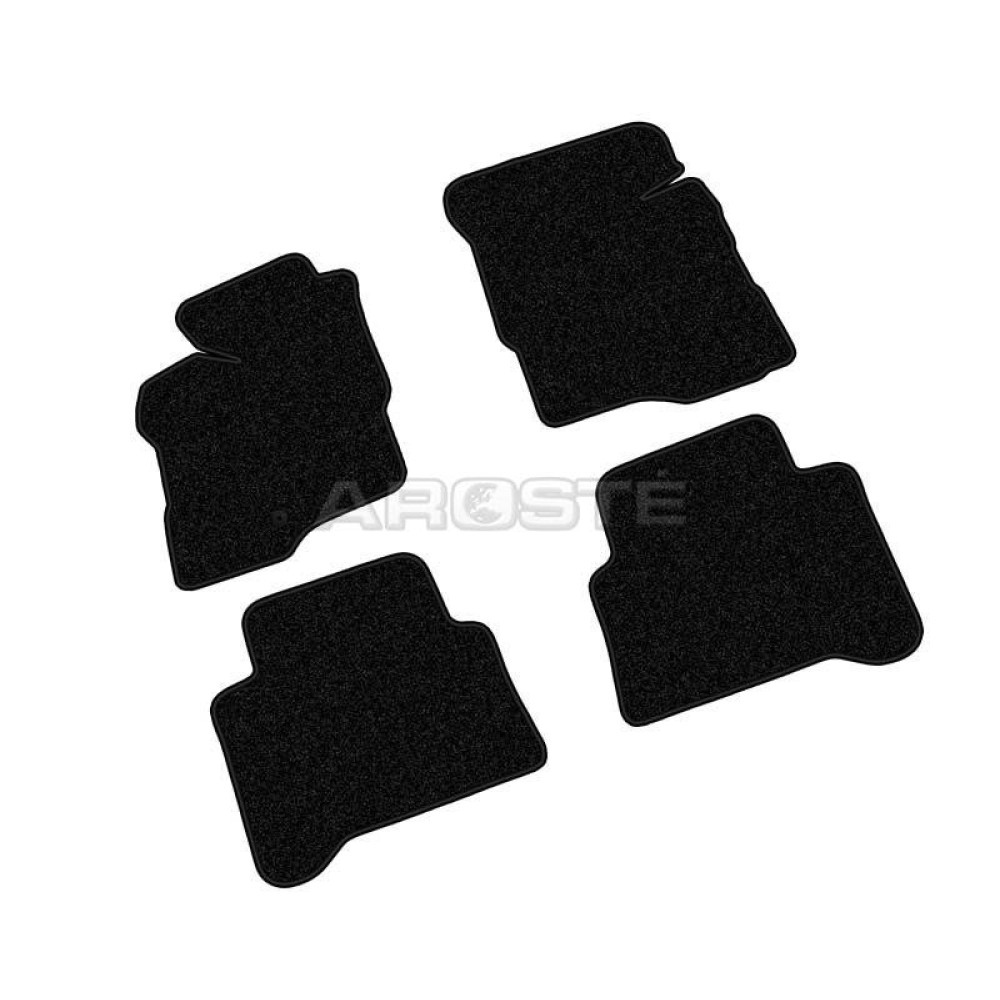 Car textile mats black MITSUBISHI GALANT (1998-2005) ECONOMIC
