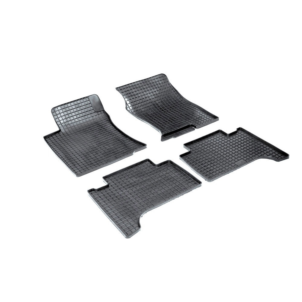 Alfombrillas de goma para coche negras SEINTEX *STK* TOYOTA LAND CRUISER 120 (2002-2009)