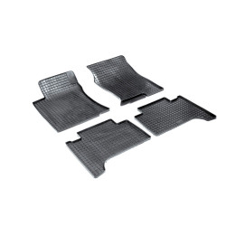 Car rubber floor mats black SEINTEX *STK* TOYOTA LAND CRUISER 120 (2002-2009) 