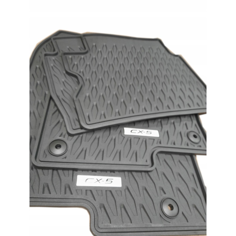 Car OEM rubber mats MAZDA CX-5 II (2017-...) KB8MV0351