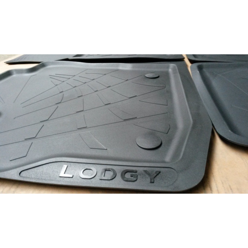 Car OEM rubber mats DACIA LODGY (2012-...) RENAULT 8201149651