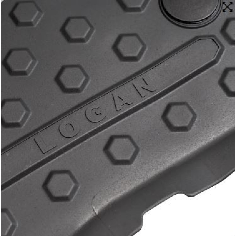 Car OEM rubber mats DACIA LOGAN II (2012-2020) RENAULT 8201621053