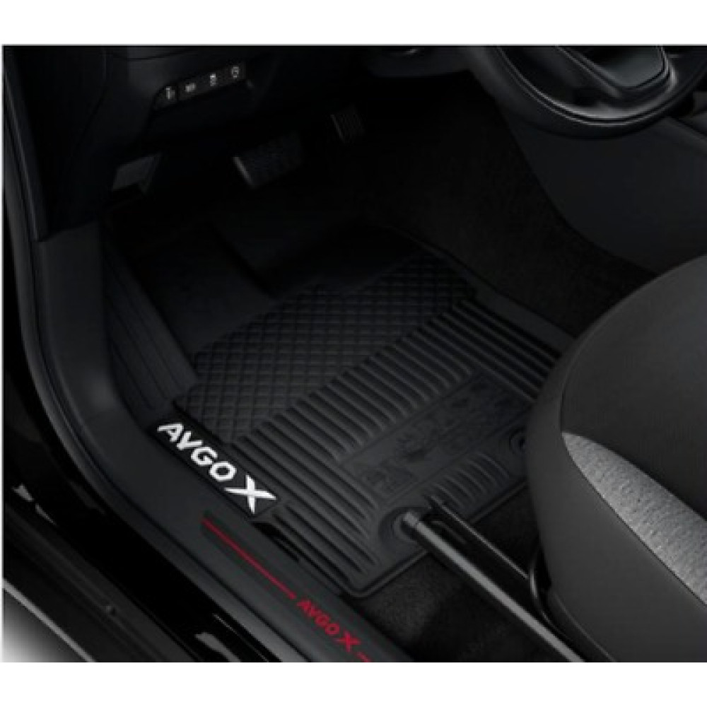 Car OEM rubber mats TOYOTA AYGO X (2022-...) PW2100H016