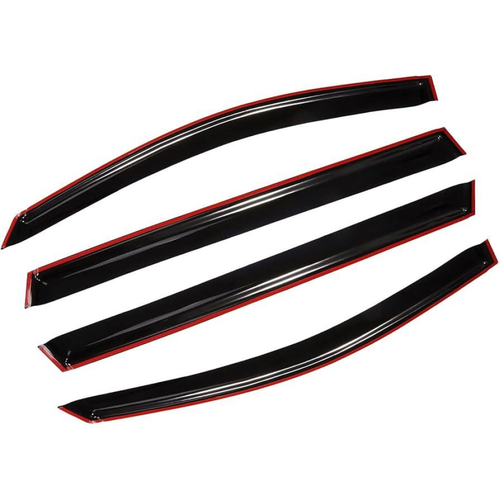 Window visors tape-on BMW 5 E61 Touring (2004-2010) GSC