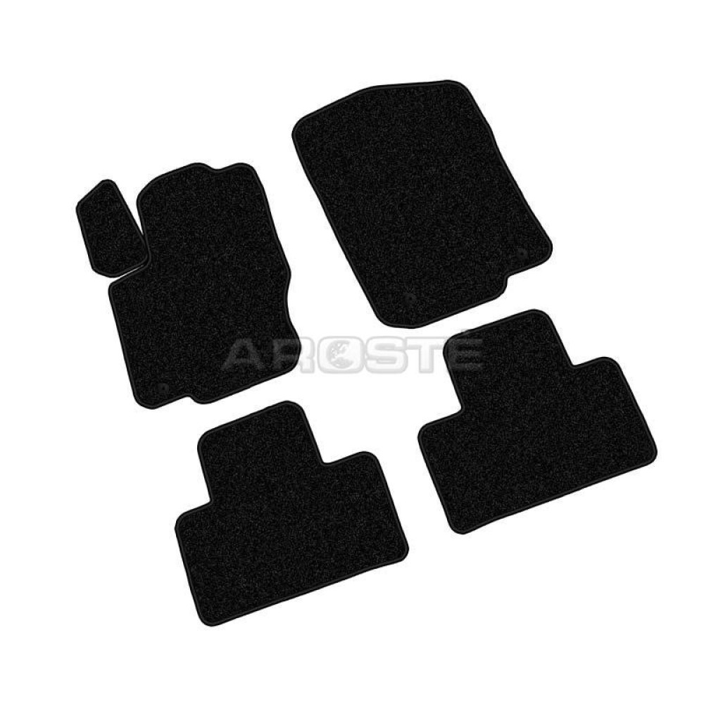 Car textile mats black MERCEDES-BENZ ML W166 (2011-2015) ECONOMIC
