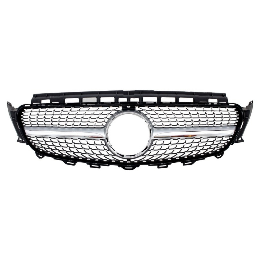 Front grill MB E-class W213 (2016-...) E63 Design Chrome Gloss