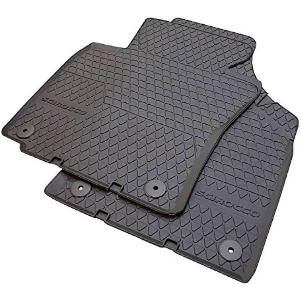 Car OEM rubber mats VW SCIROCCO (2 pcs.)(2008-...) 1K1061541041