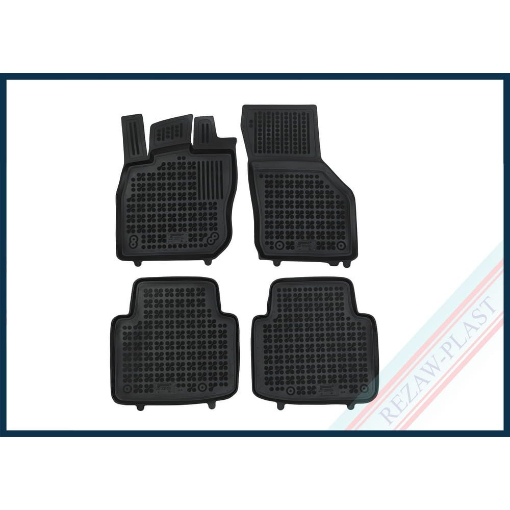 Car rubber floor mats black VW PASSAT B9 (2024-...) 200134