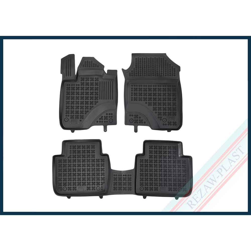 Car rubber floor mats black HONDA ZR-V (2023-...) 200926