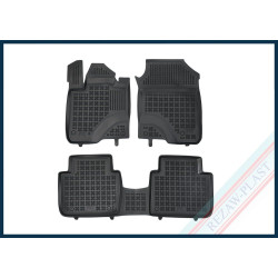 Car rubber floor mats black HONDA ZR-V (2023-...) 200926